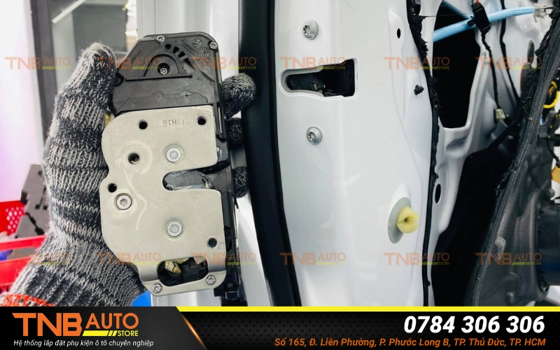 Độ cửa hít xe Vinfast Limo Green, an toàn không độ chế 14 Quy trình độ cửa hít VinFast Limo Green tại TNB Auto Store