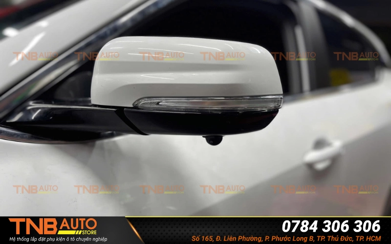 Gập gương VF6 MCD91 lắp zin, không cắt dây 21 Hệ thống lắp đặt phụ kiện ô tô TNB Auto địa chỉ độ gập gương điện VF6