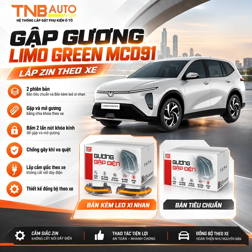 Gập gương Limo Green MCD91 1