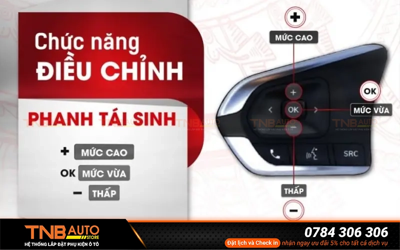 Tùy chỉnh nhanh ngay trên vô lăng VinFast VF9