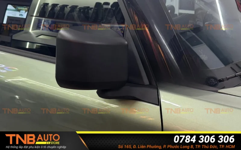 Xoay ngang gương VF3, mở rộng góc nhìn - Tích hợp gập gương tự động 13 Lắp xoay ngang gương VF3 KHÔNG ảnh hưởng đến bảo hành hãng