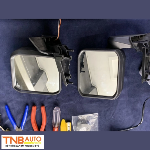 Xoay ngang gương VF3, mở rộng góc nhìn tích hợp gập gương tự động 6