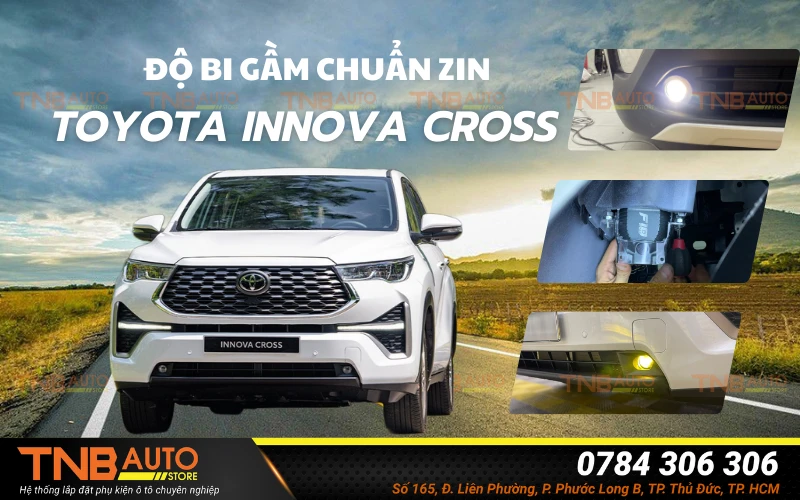 Độ bi gầm cho Toyota Innova Cross mang đến giải pháp tối ưu, cải thiện cả hiệu suất lẫn thẩm mỹ cho chiếc xe