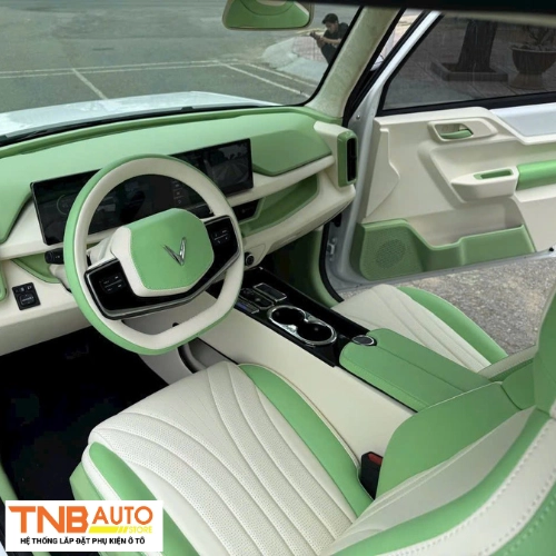 Đổi màu nội thất Vinfast VF3 sang trọng, đậm dấu ấn cá tính 10 Đổi màu nội thất Vinfast VF3 11