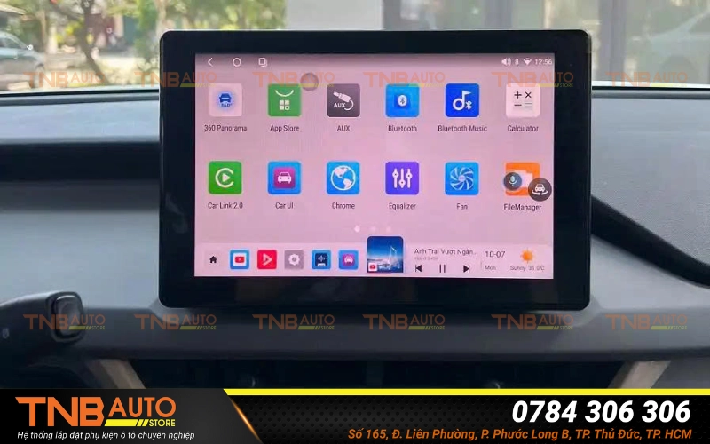 MHU Android VF3 Bravigo nâng cấp từ màn zin, tương thích hoàn hảo 16 Màn hình Android Vinfast VF3 Bravigo bổ sung đa dạng các tính năng tiện ích giải trí, hỗ trợ cho người dùng