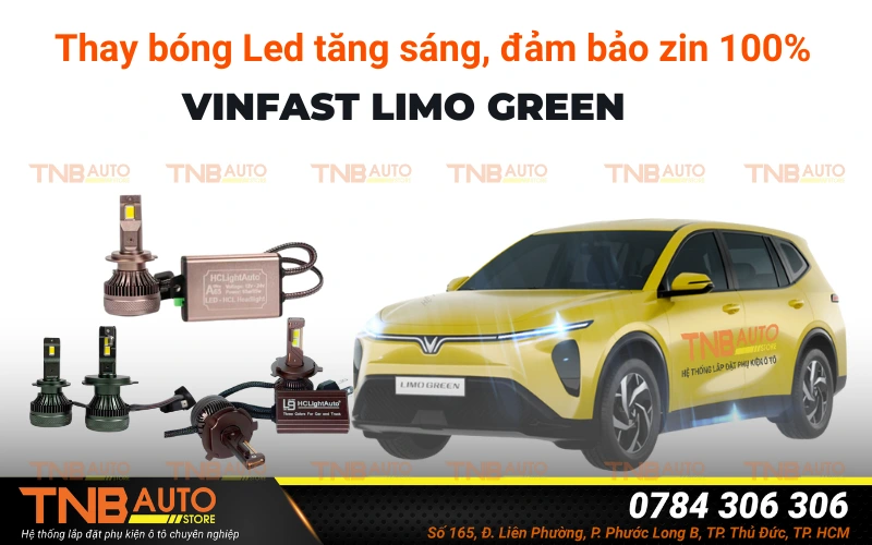 Thay bóng Led Vinfast Limo Green tăng sáng an toàn 16 Thay bóng LED tăng sáng cho Limo Green an toàn và hiệu quả