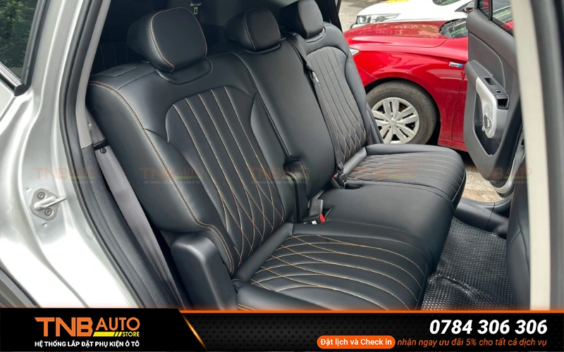 Bọc ghế da Vinfast VF5 chuẩn form cao cấp, sang trọng 20 Bọc ghế da Nappa cho xe Vinfast VF5