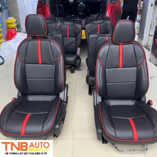 Bọc ghế da Vinfast VF5 chuẩn form cao cấp, sang trọng 7
