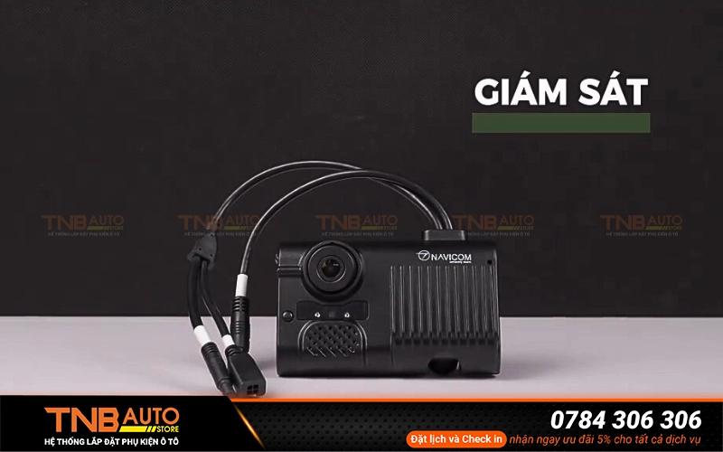 Cam hành trình Navicom J800S hỗ trợ tính năng quản lý hàng rào địa lý, cho phép thiết lập phạm vi hoạt động cho phương tiện