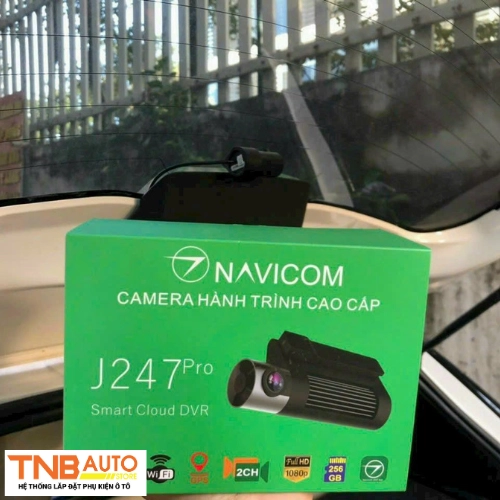 Camera hành trình Navicom J247Pro 2K 2 mắt giám sát từ xa 5