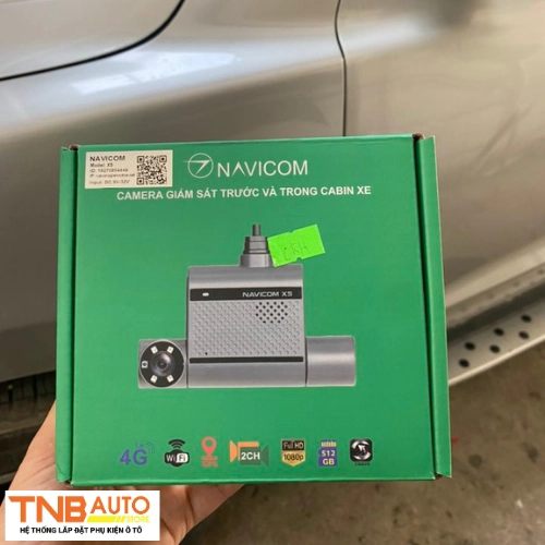 Camera hành trình Navicom X5 ghi hình 2 kênh xem trực tuyến 5