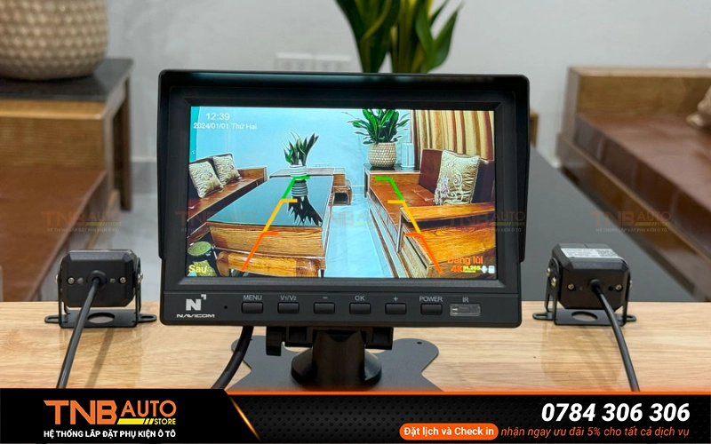 Camera hành trình xe tải Navicom GT7s được trang bị cảm biến hình ảnh độ phân giải Full HD 1080P cho khả năng ghi hình sắc nét