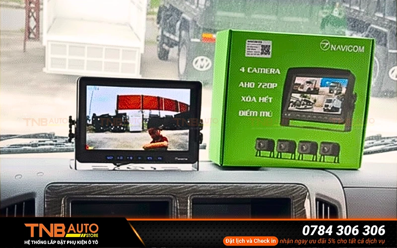 Hệ thống TNB Auto - Đơn vị chuyên cung cấp và thi công lắp đặt camera hành trình xe tải Navicom GT9 tại TP. HCM