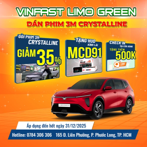Dán phim cách nhiệt 3M Limo Green chính hãng Giá tốt 15