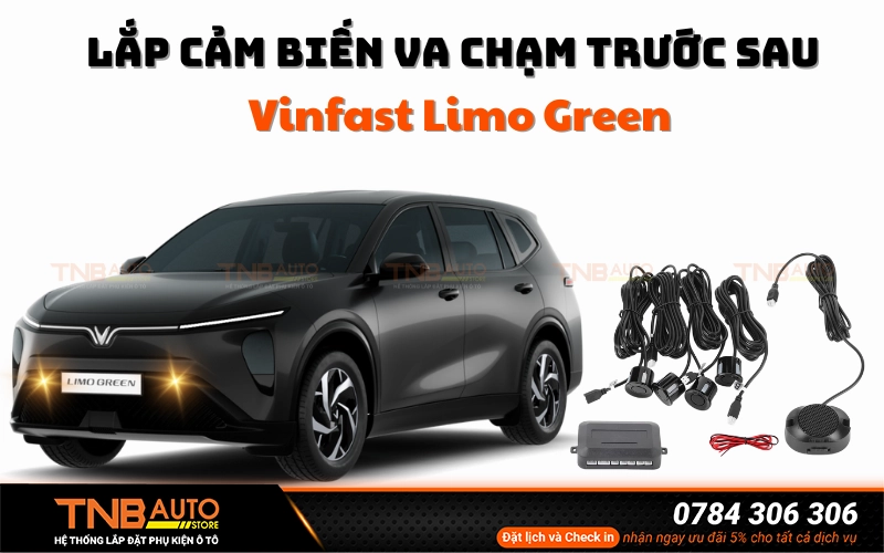 Lắp cảm biến va chạm Vinfast Limo Green trước sau 17 Tính năng nổi bật của cảm biến va chạm VinFast Limo Green