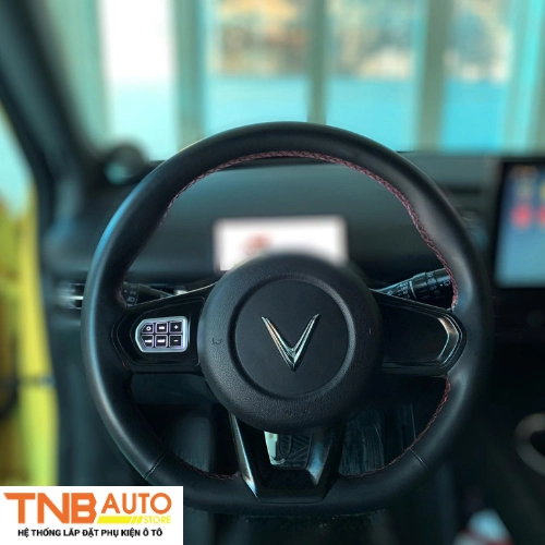 Lắp cụm phím vô lăng Vinfast Limo Green cắm giắc chuẩn zin 12