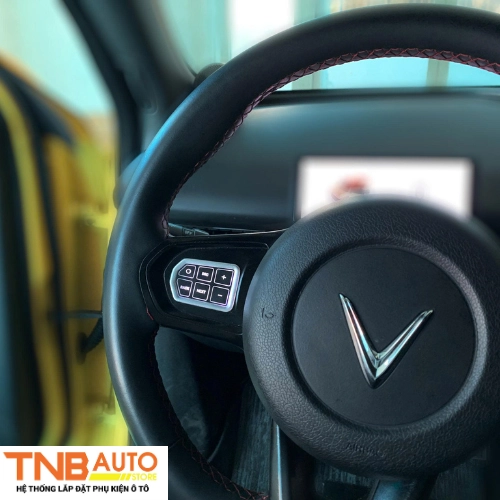 Lắp cụm phím vô lăng Vinfast Limo Green cắm giắc chuẩn zin 13