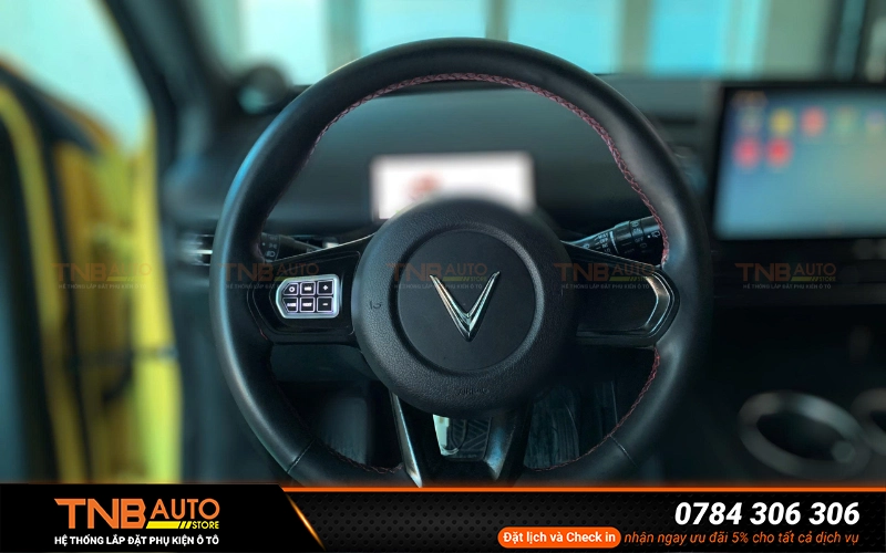 Lắp cụm phím vô lăng Vinfast Limo Green cắm giắc chuẩn zin 14 Tính năng nổi bật của cụm phím vô lăng VinFast Limo Green