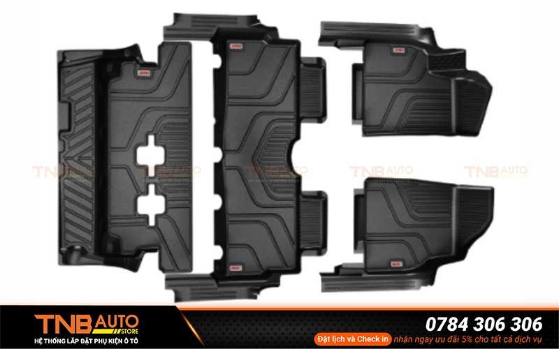 Điểm nổi bật của thảm lót sàn cao su đúc Vinfast Limo Green