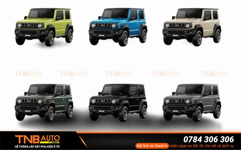 Suzuki Jimny là mẫu SUV cỡ nhỏ nổi tiếng đến từ thương hiệu Nhật Bản được biết đến với thiết kế vuông vức đậm chất địa hình
