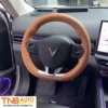 Bọc vô lăng VF6 chuẩn form ôm kít, lái chắc tay 10