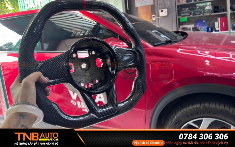 Tác dụng của bọc vô lăng Vinfast Limo Green 