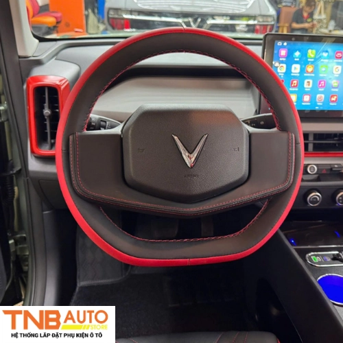 Bọc vô lăng Vinfast Limo Green đẹp, thiết kế theo yêu cầu 6 Bọc vô lăng Vinfast Limo Green đẹp thiết kế theo yêu cầu 3