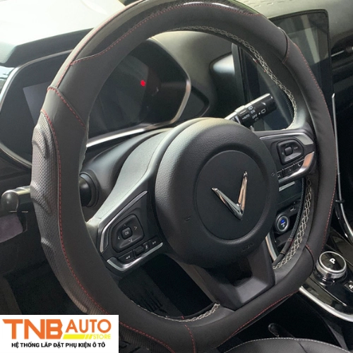 Bọc vô lăng Vinfast VF5 thể thao, chống bám bẩn 5 Bọc vô lăng Vinfast VF5 thể thao chống bám bẩn 3