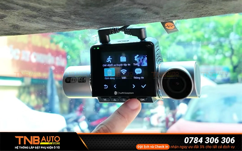 Thiết kế nhỏ gọn dễ lắp đặt cho nhiều dòng xe