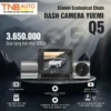 Camera hành trình 3 mắt YUEMI Q5 trước trong và sau xe 4