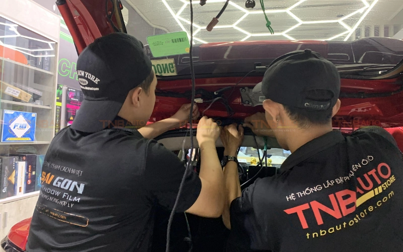 Hệ thống TNB Auto trở thành nhà phân phối MCD91 12 TNB Auto nâng cấp phụ kiện xe điện đúng kỹ thuật, không ảnh hưởng hệ thống zin