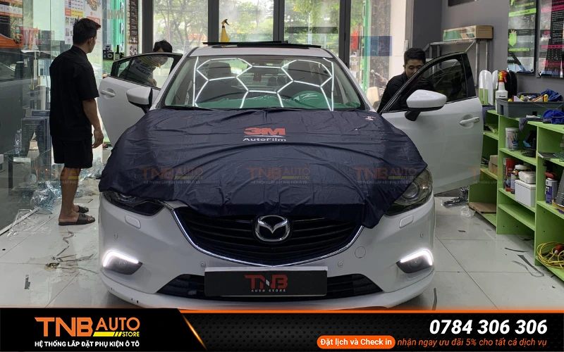 Lắp thêm bi gầm Mazda 6 tăng sáng, lắp đặt chuẩn zin theo xe 18 Hệ thống TNB Auto – Địa chỉ lắp bi gầm Mazda 6 uy tín, chuẩn kỹ thuật tại TP.HCM