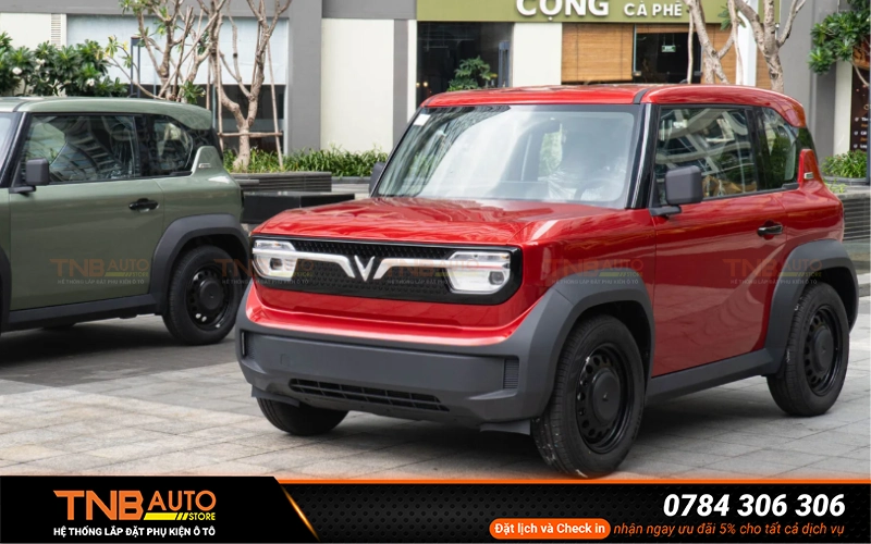 Nâng cấp bi gầm Vinfast VF3 siêu sáng, chuẩn zin 21 VinFast VF3 chỉ có đèn pha bóng halogen không được trang bị đèn bi gầm nguyên bản