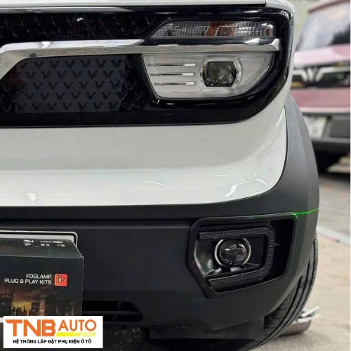 Nâng cấp bi gầm Vinfast VF3 siêu sáng chuẩn zin 2