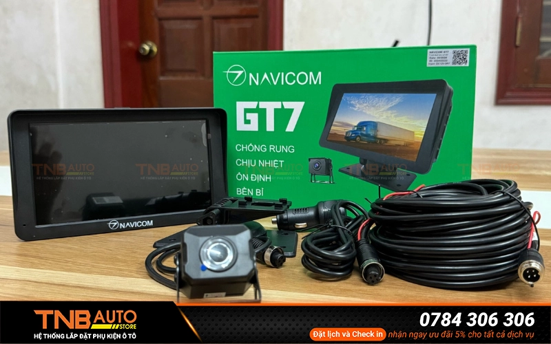Camera hành trình Navicom GT7S 2 mắt trước sau 