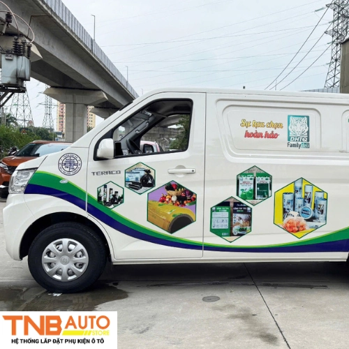 Dán decal Vinfast EC Van thiết kế riêng cực độc đáo 1