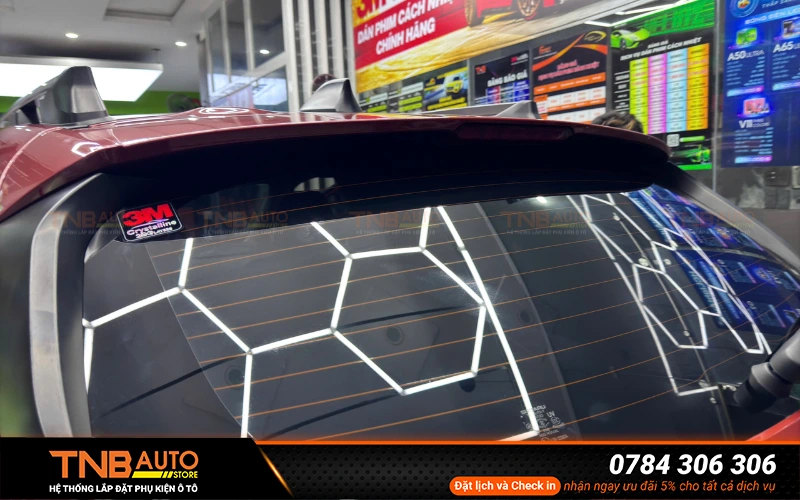 Tông màu mới của phim cách nhiệt 3M Crystalline BLK chính hãng