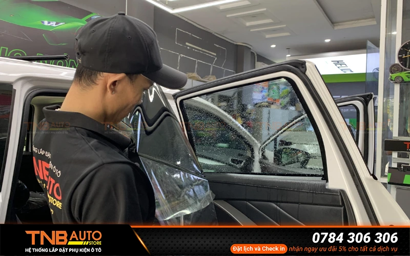 Dán phim cách nhiệt Mitsubishi Destinator chính hãng 2 Các tiêu chí lựa chọn phim cách nhiệt Mitsubishi Destinator mà khách hàng nên biết