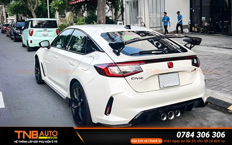 Xe gắn thêm đuôi gió có thể bị trượt đăng kiểm nếu làm thay đổi kích thước của xe