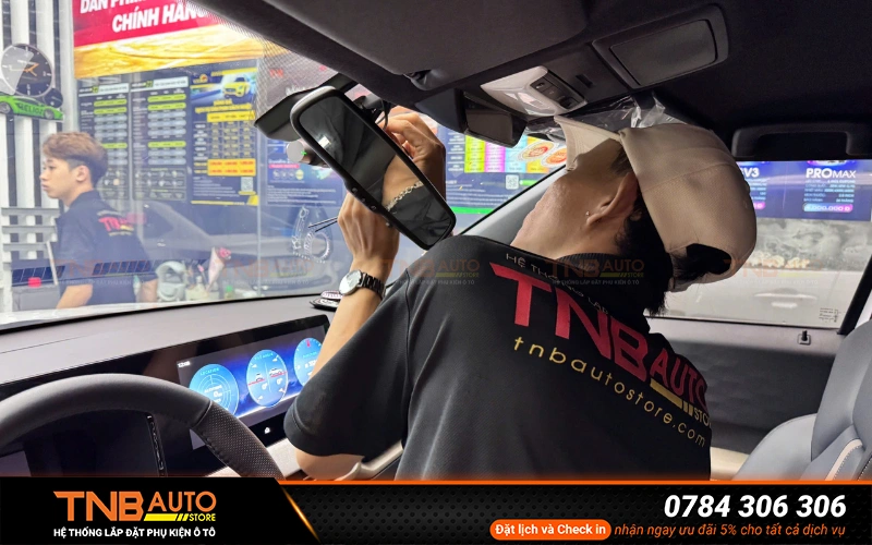 Hệ thống TNB Auto - Địa chỉ chuyên cung cấp và lắp đặt camera hành trình Vinfast Minio GReen sắc nét, giá rẻ tại TP. HCM