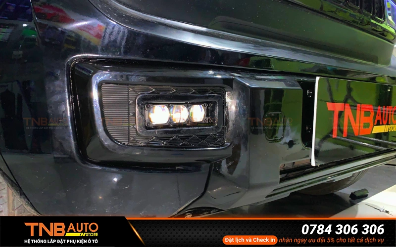 Kiểm tra và căn chỉnh ánh sáng sau khi lắp