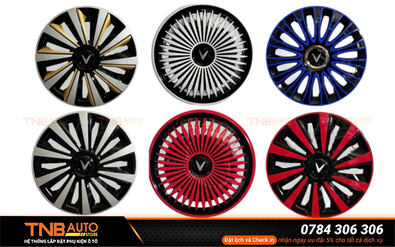 Ốp mâm Vinfast EC Van đa dạng mẫu mã | Giá tốt 17 Một số mẫu ốp mâm VinFast EC Van