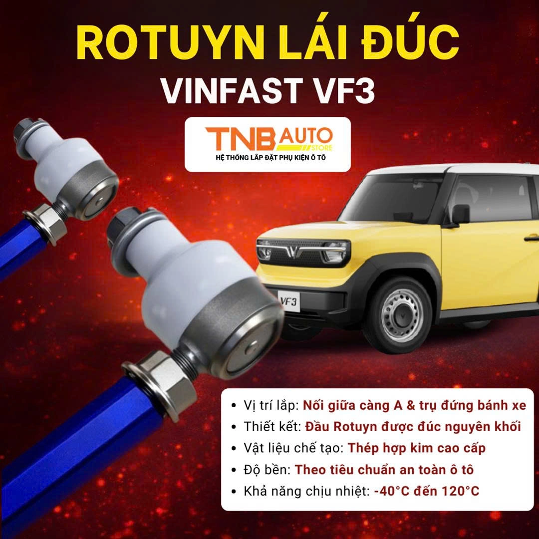 Rotuyn lái đúc cho Vinfast VF3 chắc chắn an toàn di chuyển 2