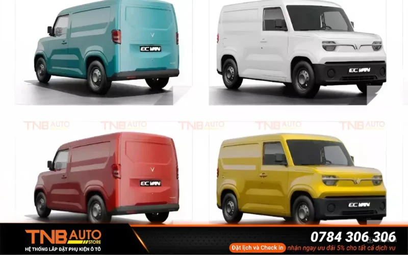 VinFast EC Van là mẫu xe tải điện mini đầu tiên do VinFast phát triển, chính thức ra mắt thị trường vào tháng 5/2025