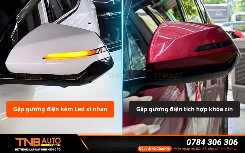 Tư vấn Vinfast Limo Green nên lắp gập gương điện loại nào?