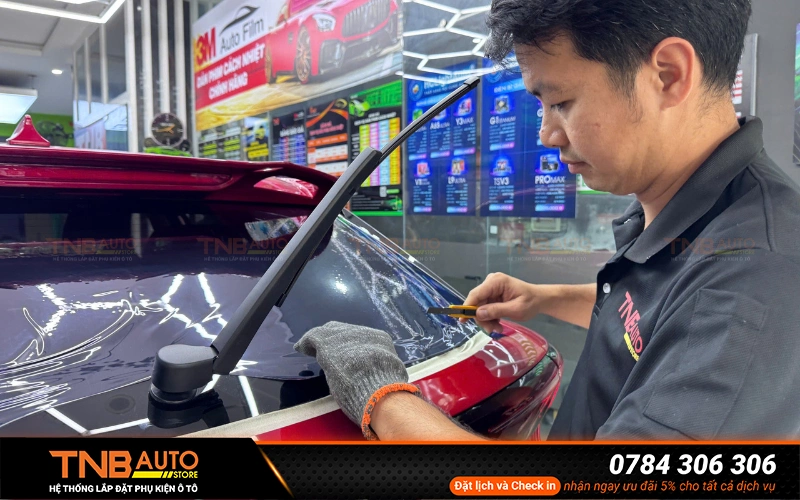 Các điểm cần lưu ý sau khi dán phim cách nhiệt xe Omoda C5  