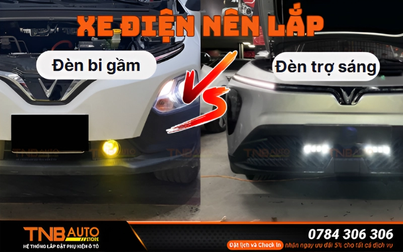 Đèn bi gầm hay đèn trợ sáng đều có ưu nhược điểm và phù hợp với nhu cầu di chuyển khác nhau của chủ xe