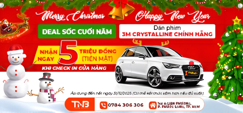 Ưu đãi dán phim 3m 3