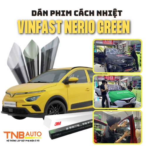 Dán phim cách nhiệt VinFast Nerio Green 1