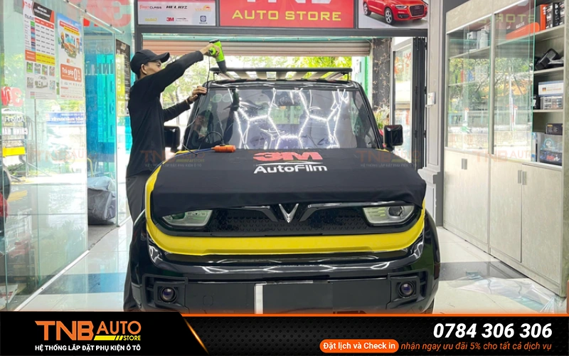 Dán phim cách nhiệt Vinfast VF3 | Tư vấn gói dán giá tốt 32 Dán phim cách nhiệt 3M Crystalline cho Vinfast VF3